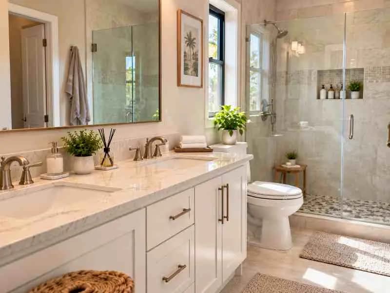 Reference photo of a bathroom after cleaning